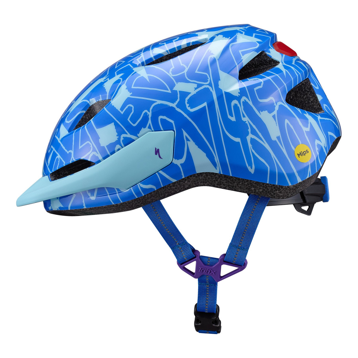 Specialized Shuffle Child 2 LED Helmet | Sky Blue Graphic | Velonova ®